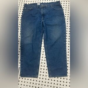 Carhartt Blue Relaxed Fit Jeans